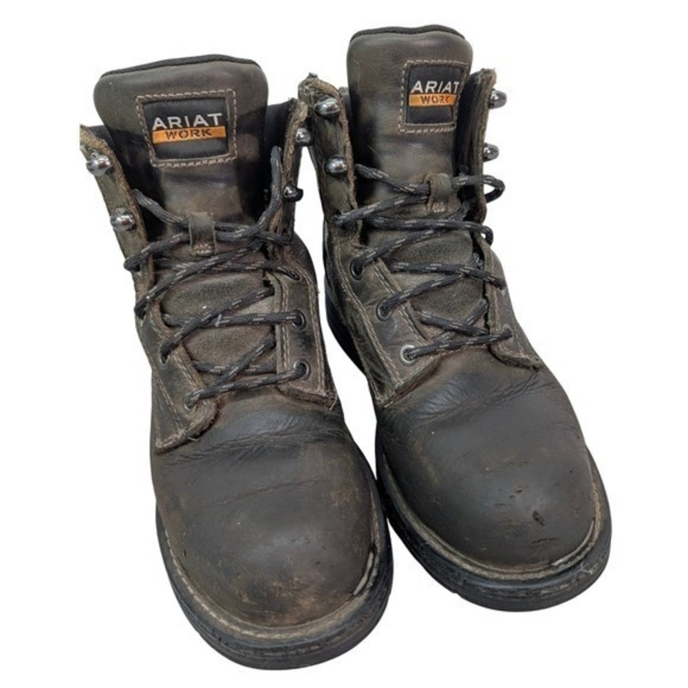 Ariat Work Boots Men's Size 6.5B Composite Toe ASTM F2413-18 Leather 7" Outdoor